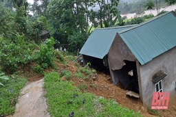 Huyện Quan Sơn khắc phục thiệt hại do ảnh hưởng của đợt mưa lớn kéo dài