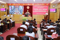 Thanh Hoá lần đầu tiên tổ chức phiên giải trình tình hình cấp giấy chứng nhận quyền sử dụng đất, quyền sở hữu nhà ở và tài sản gắn liền với đất