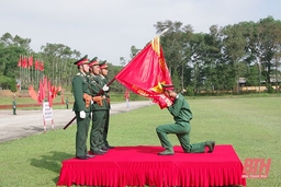 Sư đoàn 390, Quân đoàn 1 tổ chức lễ tuyên thệ chiến sỹ mới