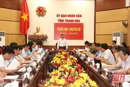 Chủ tịch UBND tỉnh Đỗ Minh Tuấn chủ trì phiên họp chuyên đề tháng 6: Thảo luận nhiều nội dung quan trọng về quy hoạch, phân bổ vốn