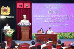 Thanh Hoá: Đối thoại về công tác bảo đảm trật tự, an toàn giao thông và kiểm soát tải trọng xe