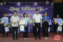 Chung kết Cuộc thi “Sinh viên khởi nghiệp” Trường ĐH Hồng Đức năm học 2021-2022