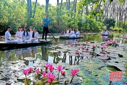 6 tháng đầu năm, Vĩnh Lộc đón hơn 98.000 lượt khách