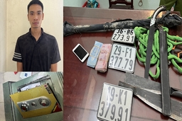 Bắt đối tượng đi xe máy từ Hà Nội vào Thanh Hóa để trộm cắp tài sản