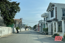Xây dựng nông thôn mới nâng cao ở xã Quảng Định