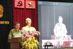 Công an tỉnh Thanh Hoá s ơ kết công tác 6 tháng đầu năm 2022