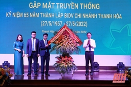 BIDV Thanh Hóa gặp mặt truyền thống kỷ niệm 65 năm thành lập