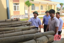 Nga Sơn chủ động phương án phòng, chống thiên tai và tìm kiếm cứu nạn mùa mưa bão