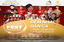 Đêm nhạc Sun Fest tôn vinh những giá trị nghệ thuật dân gian