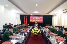 Thường vụ Đảng ủy Quân sự tỉnh Thanh Hóa công bố quyết định về công tác cán bộ