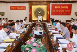 Ban Thường vụ Tỉnh ủy cho ý kiến vào các tờ trình của Ban Cán sự Đảng UBND tỉnh