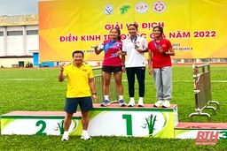 Thanh Hóa xếp thứ ba toàn đoàn tại Giải vô địch Điền kinh trẻ quốc gia 2022