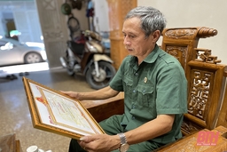 Cựu chiến binh Nguyễn Tài Dũng - tấm gương sáng trong phong trào “Toàn dân bảo vệ an ninh Tổ quốc”