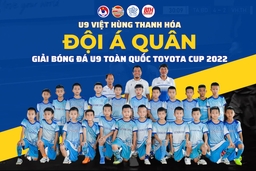 Việt Hùng Thanh Hóa giành ngôi Á quân giải U9 toàn quốc 2022