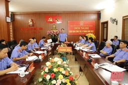 Viện Kiểm sát Nhân dân tỉnh giao ban công tác 9 tháng năm 2022