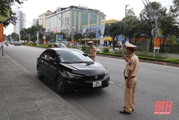 Tháng 9-2022, Thanh Hóa xử phạt 6.791 trường hợp vi phạm an toàn giao thông