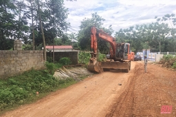 Xây dựng nông thôn mới ở các xã khó khăn của huyện Ngọc Lặc