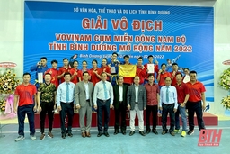 Thanh Hóa xếp thứ nhì toàn đoàn tại Giải vô địch Vovinam miền Đông Nam bộ mở rộng năm 2022