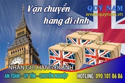 Dịch vụ gửi hàng đi Anh uy tín, nhận hàng door to door