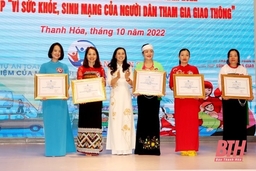 Hội thi “Phụ nữ Thanh Hóa với an toàn giao thông”