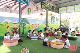 Hiệu quả phong trào xây dựng trường, lớp xanh, sạch, đẹp, an toàn ở huyện Triệu Sơn