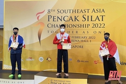 4 VĐV Thanh Hóa tranh tài tại Giải vô địch Pencak Silat châu Á 2022