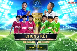 TRỰC TIẾP Chung kết - lứa tuổi U10: Quan Sơn vs Hoằng Hóa