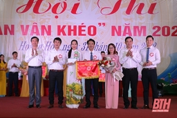 Hội thi “Dân vận khéo” năm 2022 huyện Hoằng Hóa