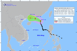 Trong 24-48 giờ tới, bão số 7 suy yếu thành áp thấp nhiệt đới