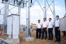 Đóng điện dự án đường dây và trạm biến áp 110 kV Nga Sơn, 110 kV Bỉm Sơn - Nga Sơn trước ngày 25-11
