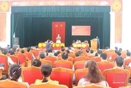 Đại biểu HĐND tỉnh tiếp xúc cử tri huyện Thọ Xuân