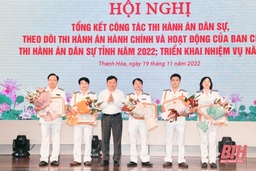 Thực hiện tốt chương trình công tác trọng tâm trong lĩnh vực thi hành án dân sự, theo dõi thi hành án hành chính năm 2023