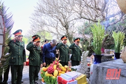 Truy điệu, an táng 8 hài cốt liệt sĩ tại Nghĩa trang Quốc tế Đồng Tâm