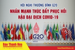 Hội nghị thượng đỉnh G20 nhấn mạnh thúc đẩy phục hồi hậu đại dịch COVID-19