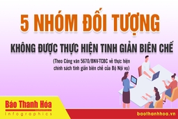 5 nhóm đối tượng không được thực hiện tinh giản biên chế