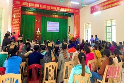 Hội LHPN huyện Thường Xuân ra mắt các Tổ truyền thông cộng đồng