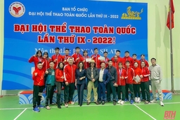 Pencak Silat Thanh Hóa xếp nhất toàn đoàn tại Đại hội Thể thao toàn quốc lần thứ IX