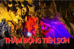 Thăm động Tiên Sơn