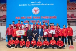 Muay Thanh Hóa xếp thứ 2 toàn đoàn tại Đại hội Thể thao toàn quốc 2022