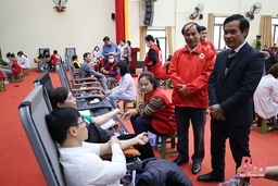 Phát động chiến dịch vận động hiến máu tình nguyện dịp Tết Nguyên đán và Lễ hội Xuân hồng năm 2023