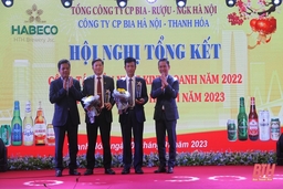 Năm 2022, Công ty CP Bia Hà Nội - Thanh Hóa nộp ngân sách Nhà nước gần 300 tỷ đồng 