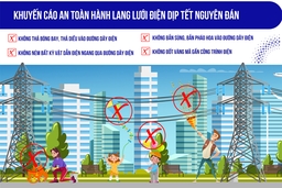 Khuyến cáo sử dụng điện an toàn, hiệu quả trong dịp Tết Nguyên đán 2023