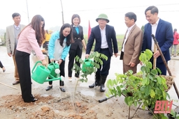 Hội LHPN huyện Triệu Sơn phát động “Tết trồng cây đời đời nhớ ơn Bác Hồ”