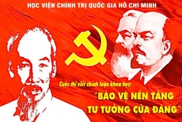 Phát động “Cuộc thi chính luận về bảo vệ nền tảng tư tưởng của Đảng lần thứ Ba, năm 2023”