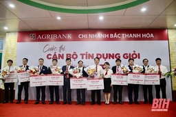 Agribank Bắc Thanh Hóa tổ chức Hội thi cán bộ tín dụng giỏi