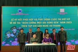 Trao giải cuộc thi truyện ngắn “Tiếng vọng thời đại” và phát động cuộc thi viết ký “Biên cương một dải vững bền”