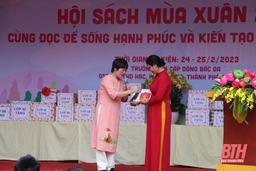 Hội sách mùa xuân lần đầu tiên tổ chức tại Thanh Hóa