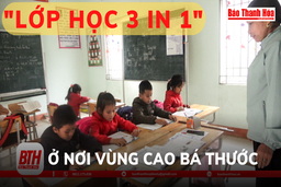 [Video] Phòng học 3 trong 1 ở vùng cao Bá Thước