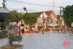 Xây dựng các điểm vui chơi nâng cao đời sống văn hóa tinh thần của người dân