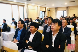 Hội nghị định hướng dự án VIE071 tại Thanh Hóa
